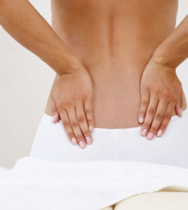 đau vị trí thắc lưng