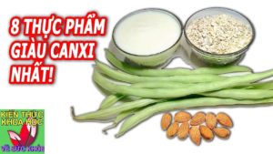 thực phẩm giàu canxi